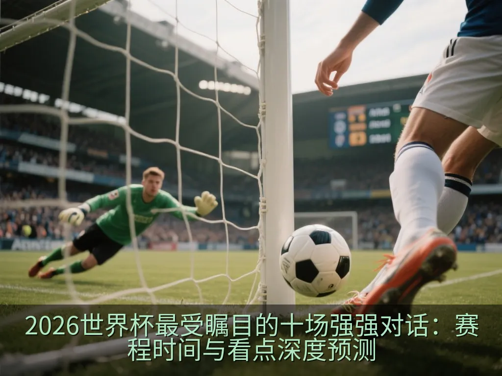 足球场上两位无品牌球衣球员激烈拼抢的动态剪影